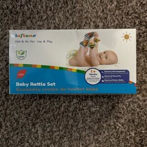 Infantino Multicolor Baby Rattle Set